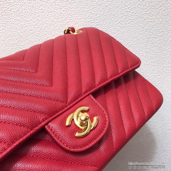 CHANEL香奈兒 独家背景实拍 cf2.55三行纹1112# 最顶级版本 最新细球纹 原厂小牛皮 時尚百搭 鏈條單肩斜挎包  Cco1000